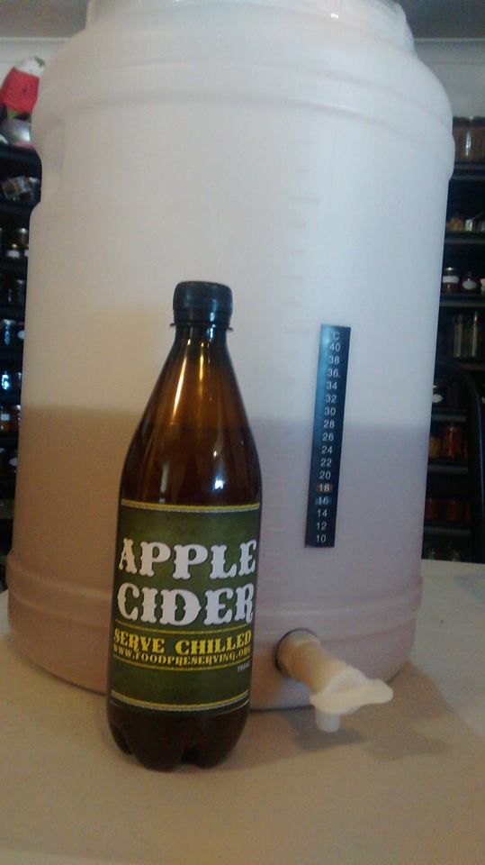 FOOD PRESERVING APPLE CIDER