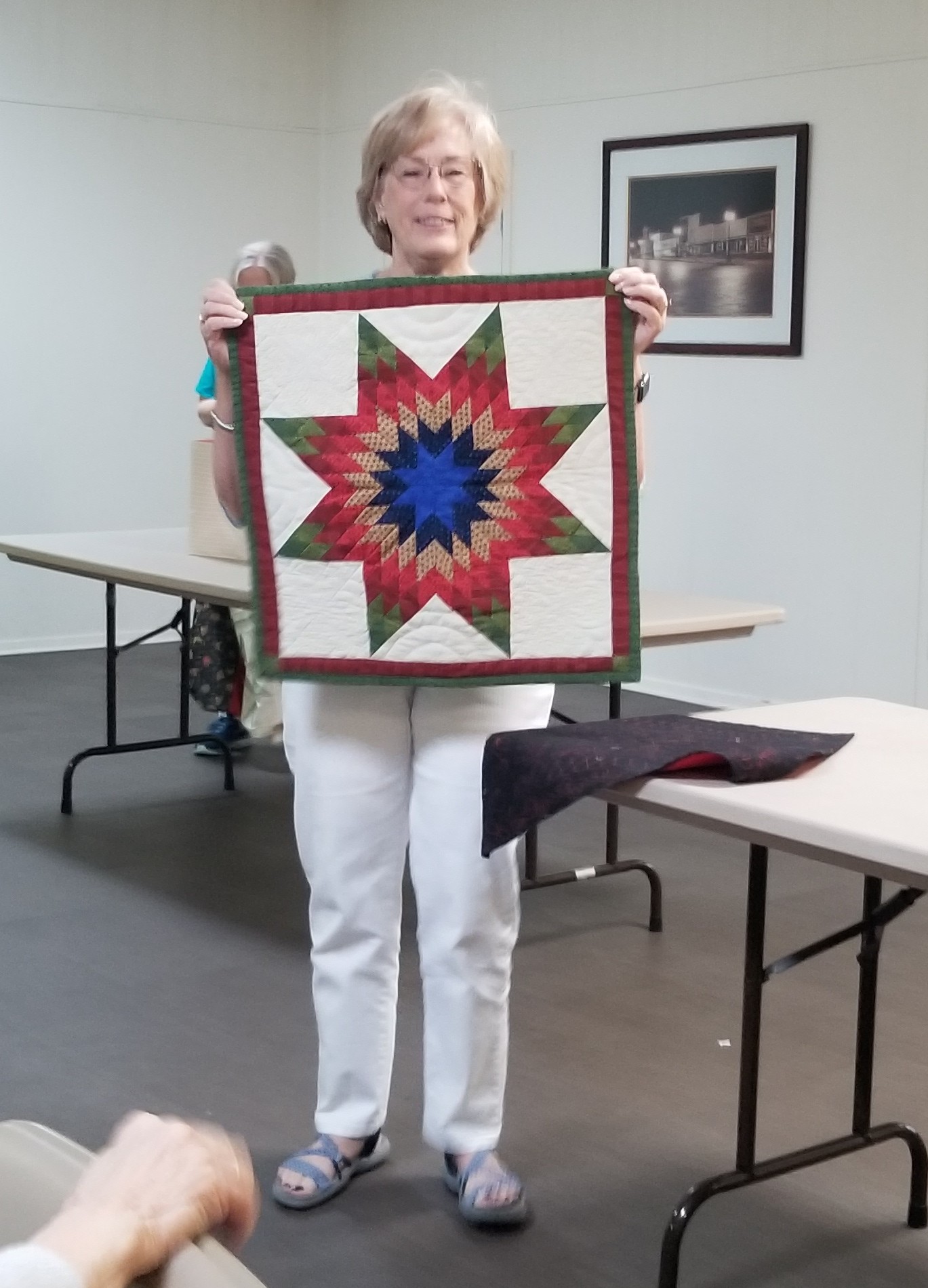 Farmersville Quilt Guild June 2021 1st meeting in 14 months