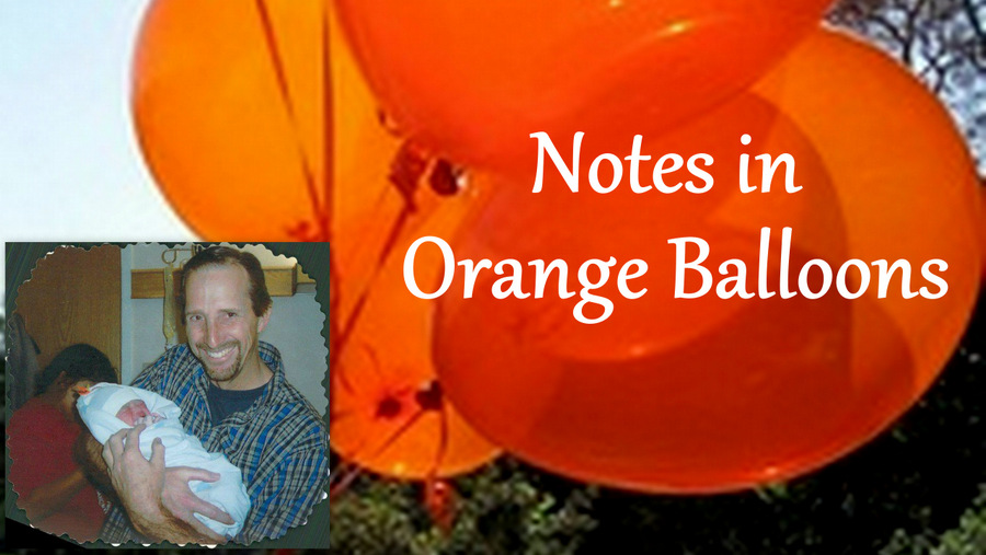 Notes in Orange Balloons