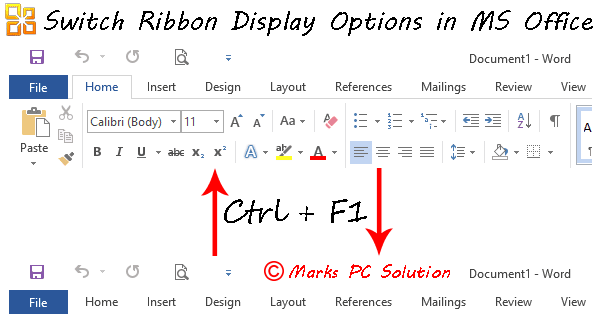 Fast Download Disable Auto Hide Ribbon In Microsoft Office