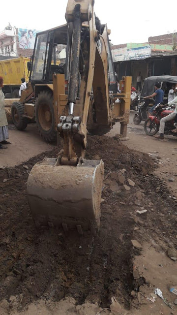 धरनार्थियों के मसले हुए हल, वजीरगंज में घंटों से लगी सड़क जाम ख़त्म