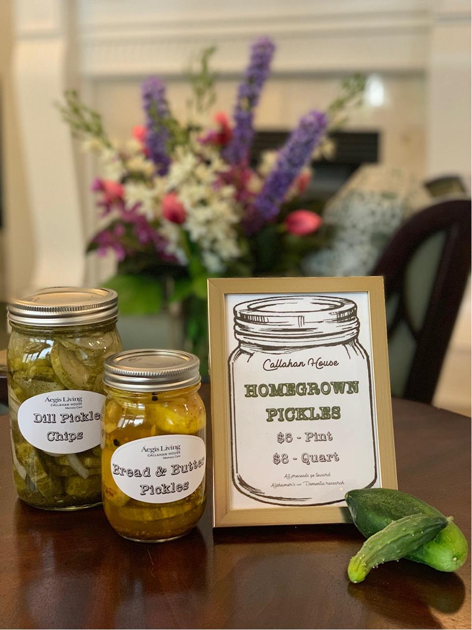 Shoreline Area News Home grown, home canned pickles for sale at