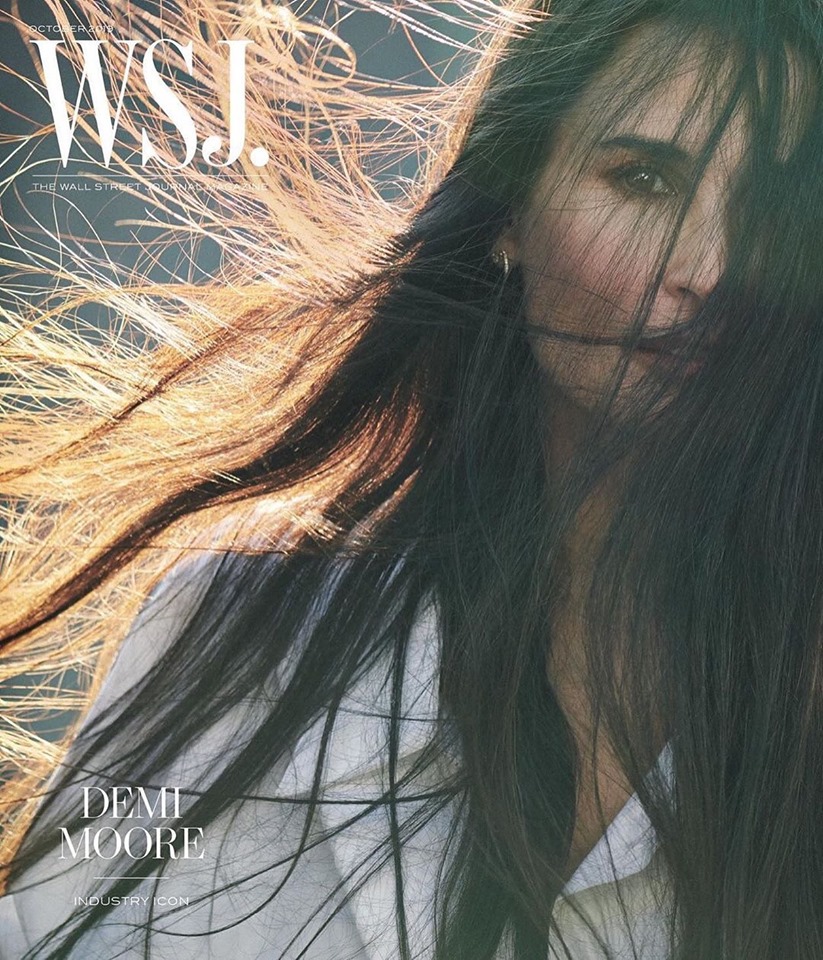 DIARY OF A CLOTHESHORSE: Demi Moore covera WSJ Magazine October 2019