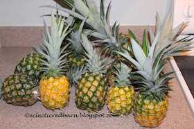 Eclectic Red Barn: Pineapples