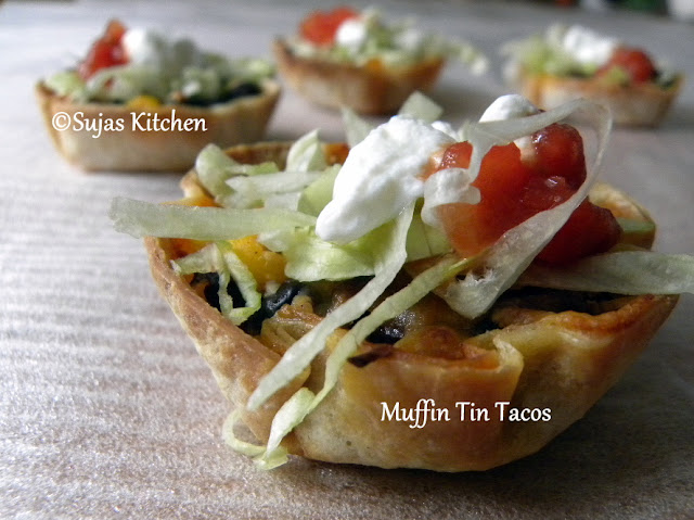 Veggie Muffin Tin Tacos