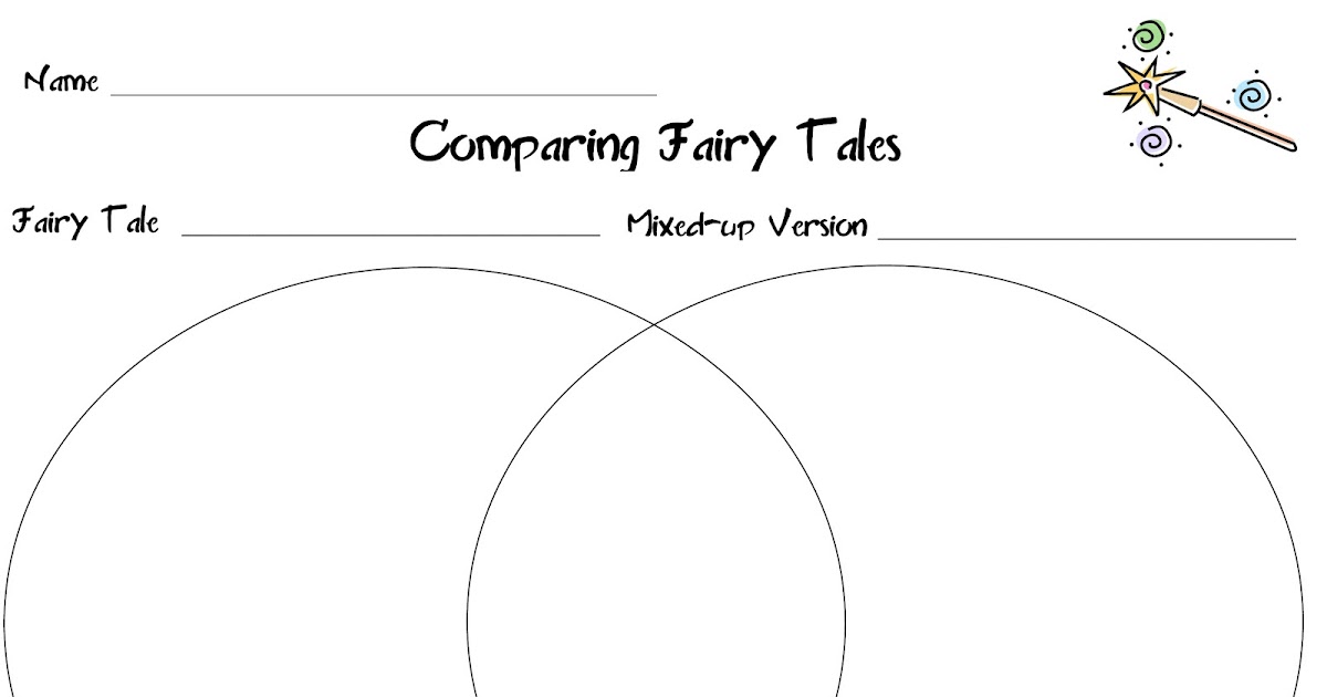 Simply The Classroom: Fairy Tale Venn Diagram