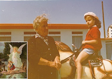 Nonna Maria Cavicchi Gandini e Alessandra