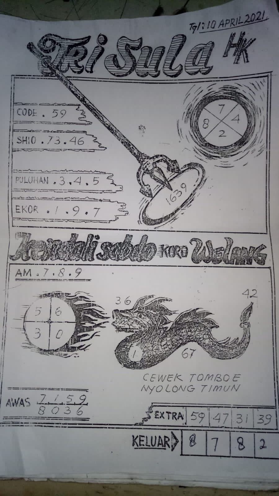gambar togel hongkong