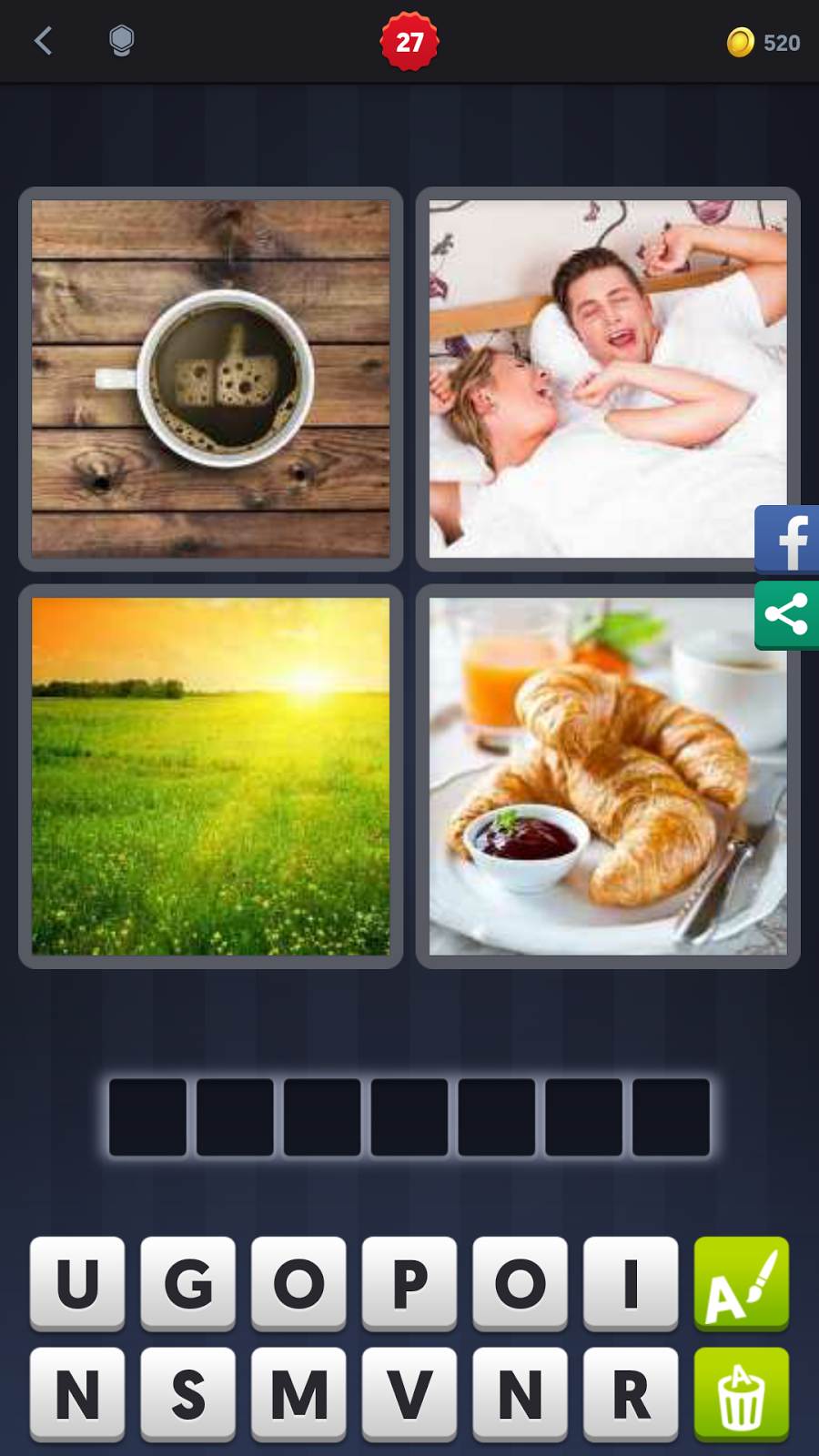 4 Pics 1 Word Answers Solutions LEVEL 27 MORNING