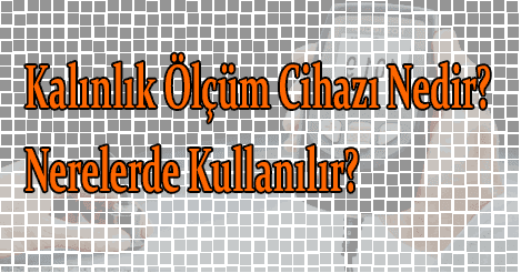 Boya Olcum Cihazi Aldim Yardim
