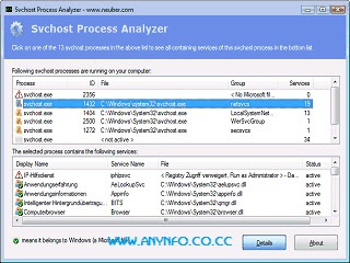 Svchost Process Analyzer 1.0