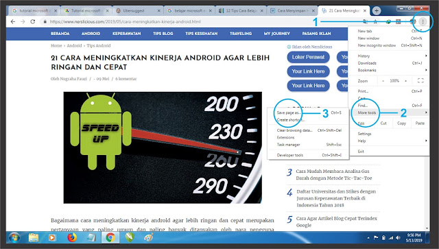 cara menyimpan halaman web chrome Cara Menyimpan Halaman Web di Google Chrome PC dengan Mudah