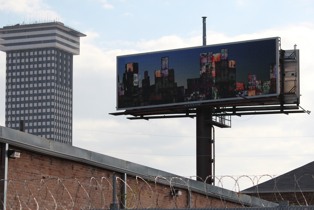 Andy Mercer New Orleans Billboard Art Project 2011
