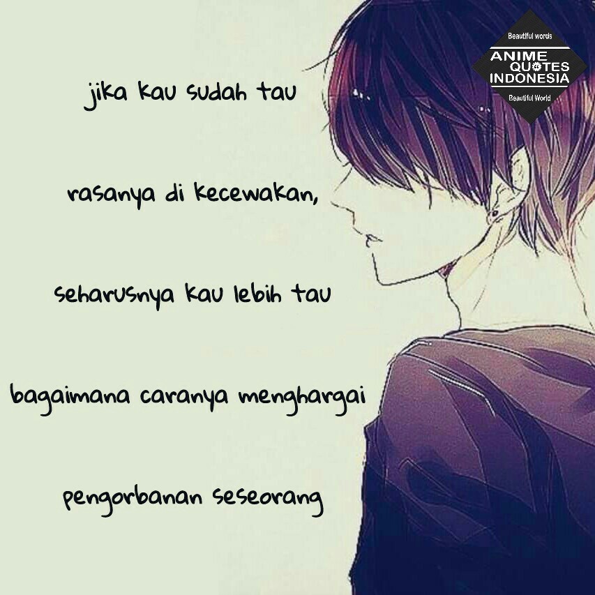 Anime Quotes Indonesia Group Fb Gambar Indo