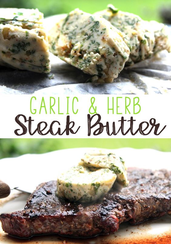 Garlic Herb Steak Butter My Favorite Recipe