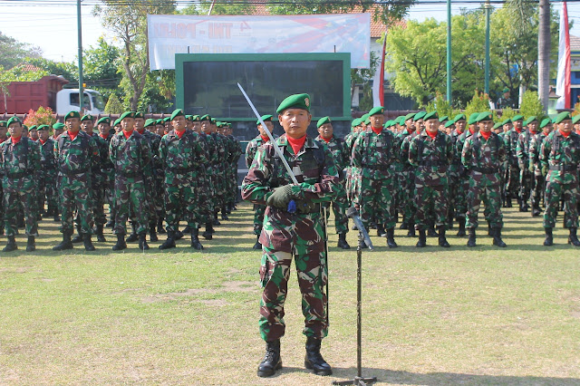 Upacara Peringatan HUT TNI Ke-74 Kodim Sragen Berlangsung Khidmat Upacara Peringatan HUT TNI Ke-74 Kodim Sragen Berlangsung Khidmat