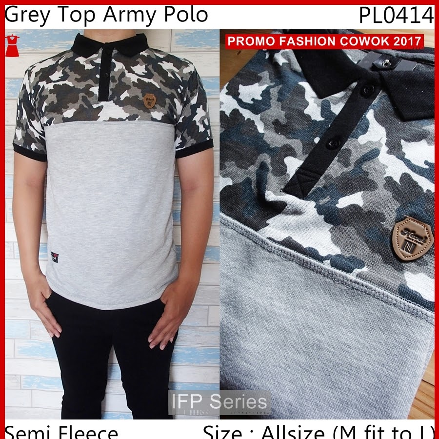 BIMFGP012 Top Kaos Polo Fashion Pria PROMO