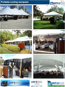 Marquee and event cooling