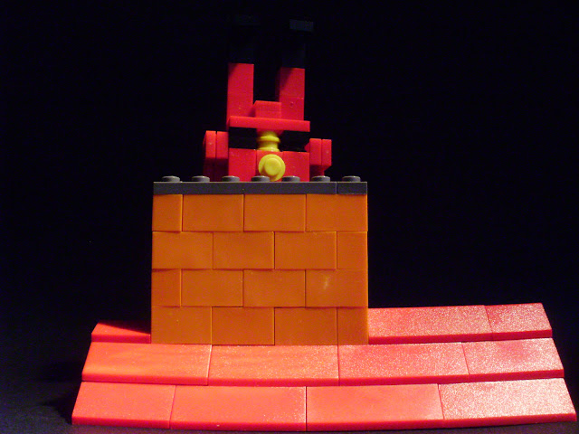 MOC LEGO Chegada do Pai Natal