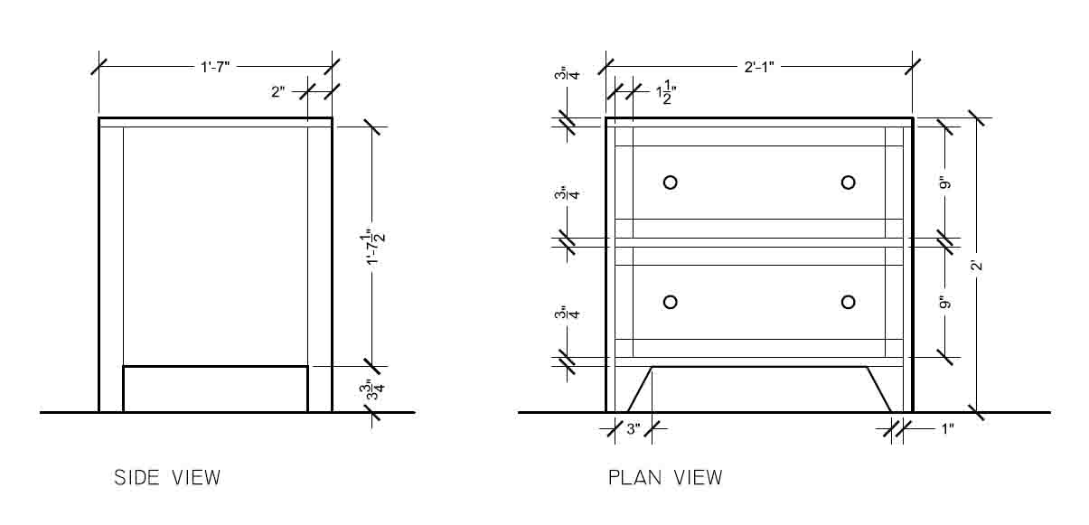 Chronicles of a Home The Start of 2 New Dressers