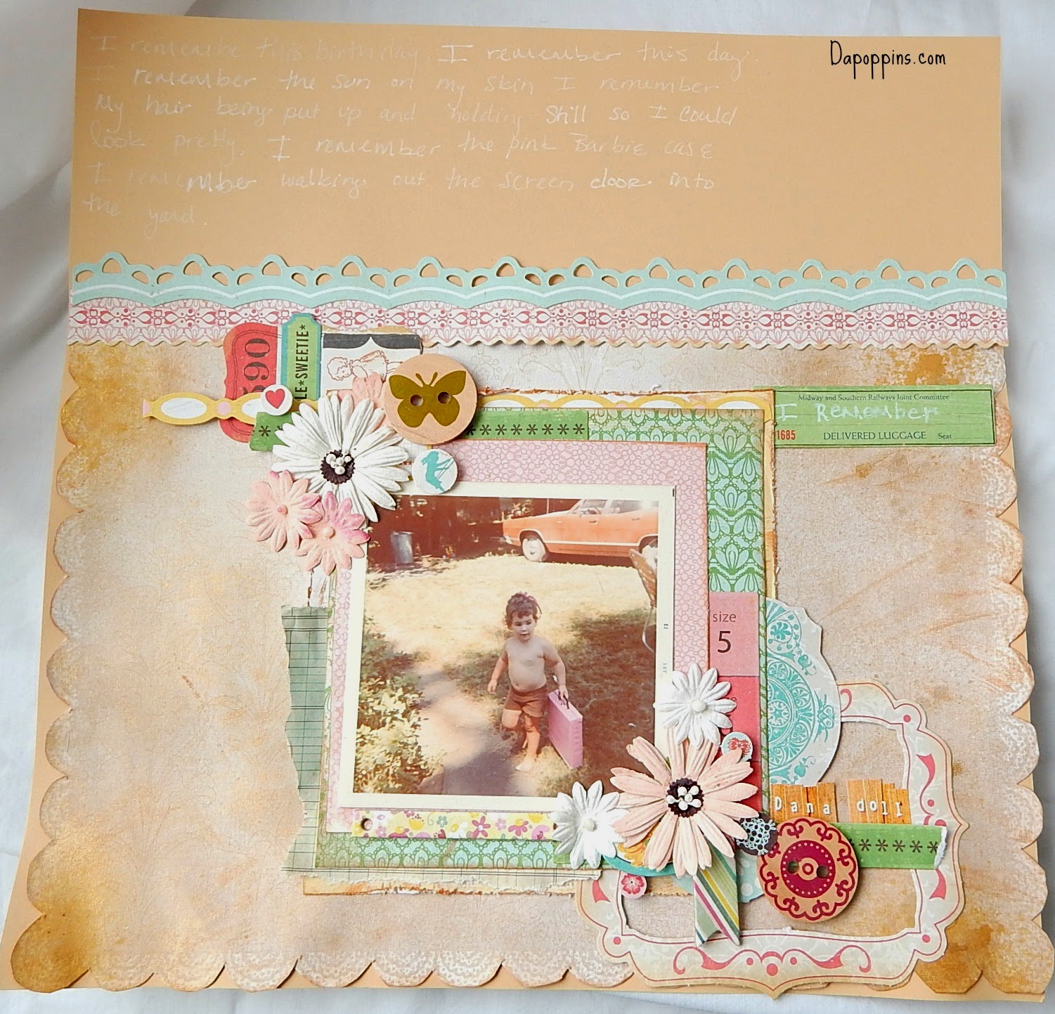 Scrapbooking Old Family Photos Making My History Pretty Dapoppins