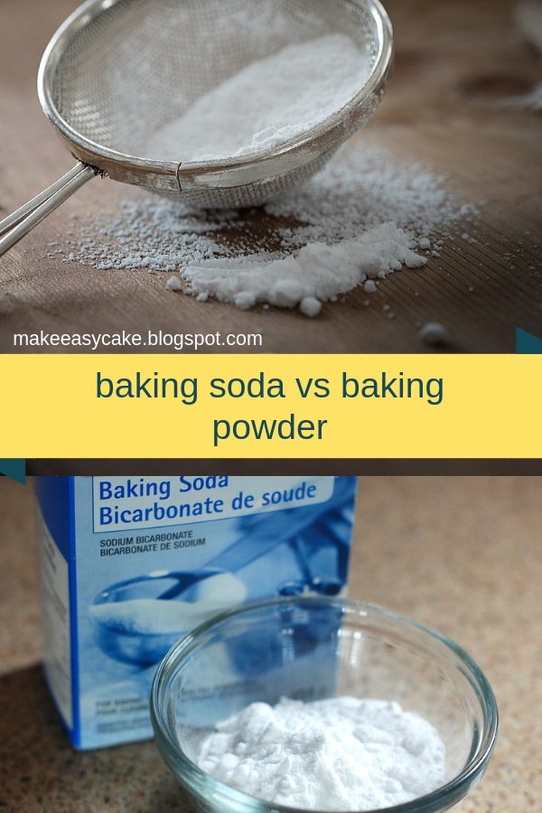 home made easy cakes Baking Soda vs. Baking Powder