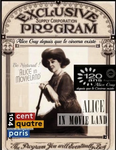 "Gaumont 120 ans; Alice Guy depuis que le cinéma existe" Exposition au Cent-Quatre Paris Studio L.G