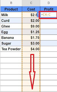 Array formula in Google sheet Array formula in Google sheet