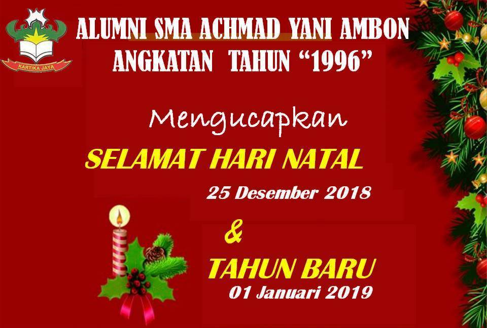 Singkatan Selamat Natal Dan Tahun Baru Kumpulan Ucapan