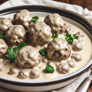 the significance of creamy sauce in enhancing the flavor of Swedish meatballs