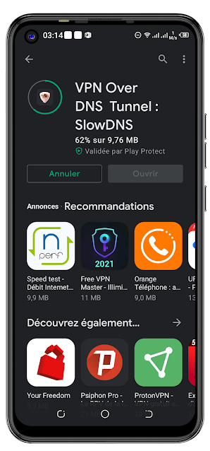 Installez le VPN