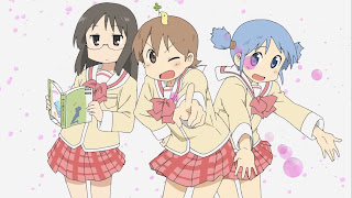 Nichijou Yūko Aioi Mio Naganohara Mai Minakami