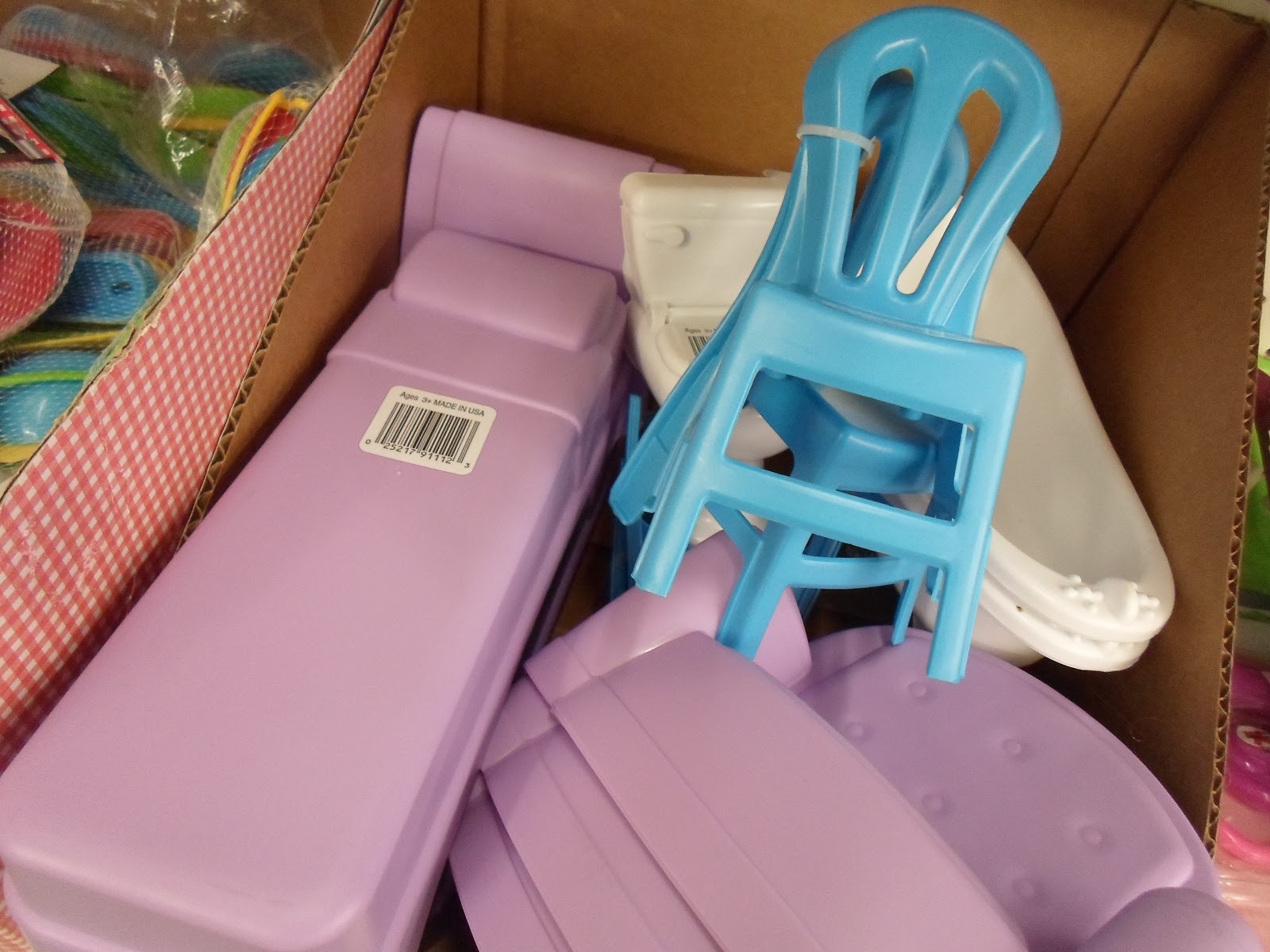 DIY Barbie Blog Dollar Tree Alert! 16 Scale Dollhouse Furniture