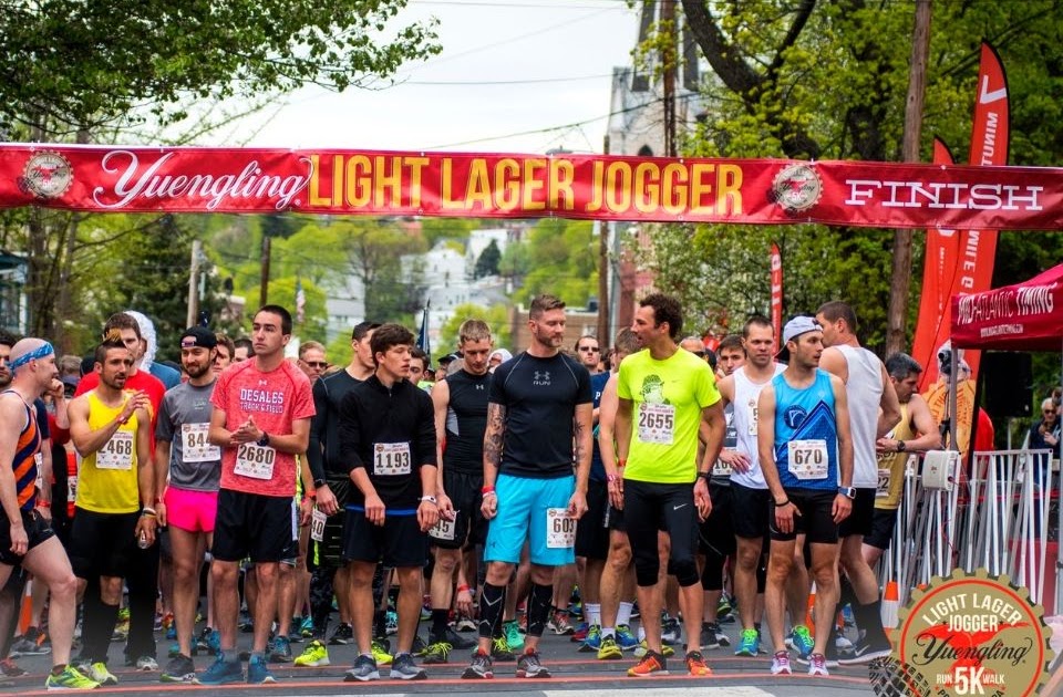 7 Years of Running the Yuengling Light Lager Jogger 5K