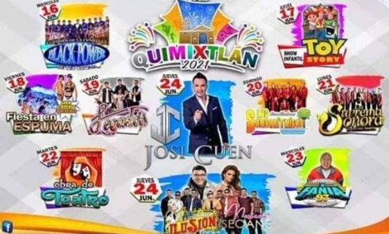 Feria Quimixtlan 2021 Conciertos Feria Quimixtlan 2021 Conciertos