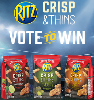 RITZ CRACKERS INSTANT WIN GAME What flavor of Ritz Crisp & Thins is your favorite? Vote and be entered to win a trip to the 2020 FCS Championship or instant win prizes!