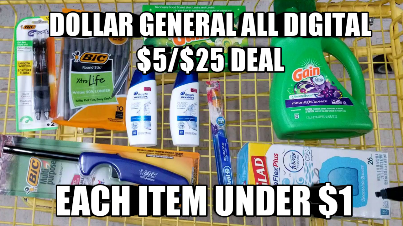 DOLLAR GENERAL ALL DIGITAL 5/25 DEAL