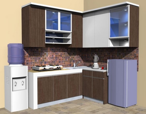 47 3x3 cantik desain dapur minimalis 3x3