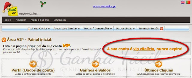 VIP no Publipt publipt vip ganha dinheiro ganhar ptr fácil