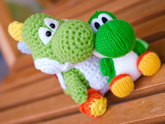 Receita Amigurumi Yoshi