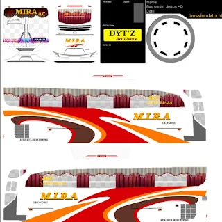Livery Bussid Bus Mira