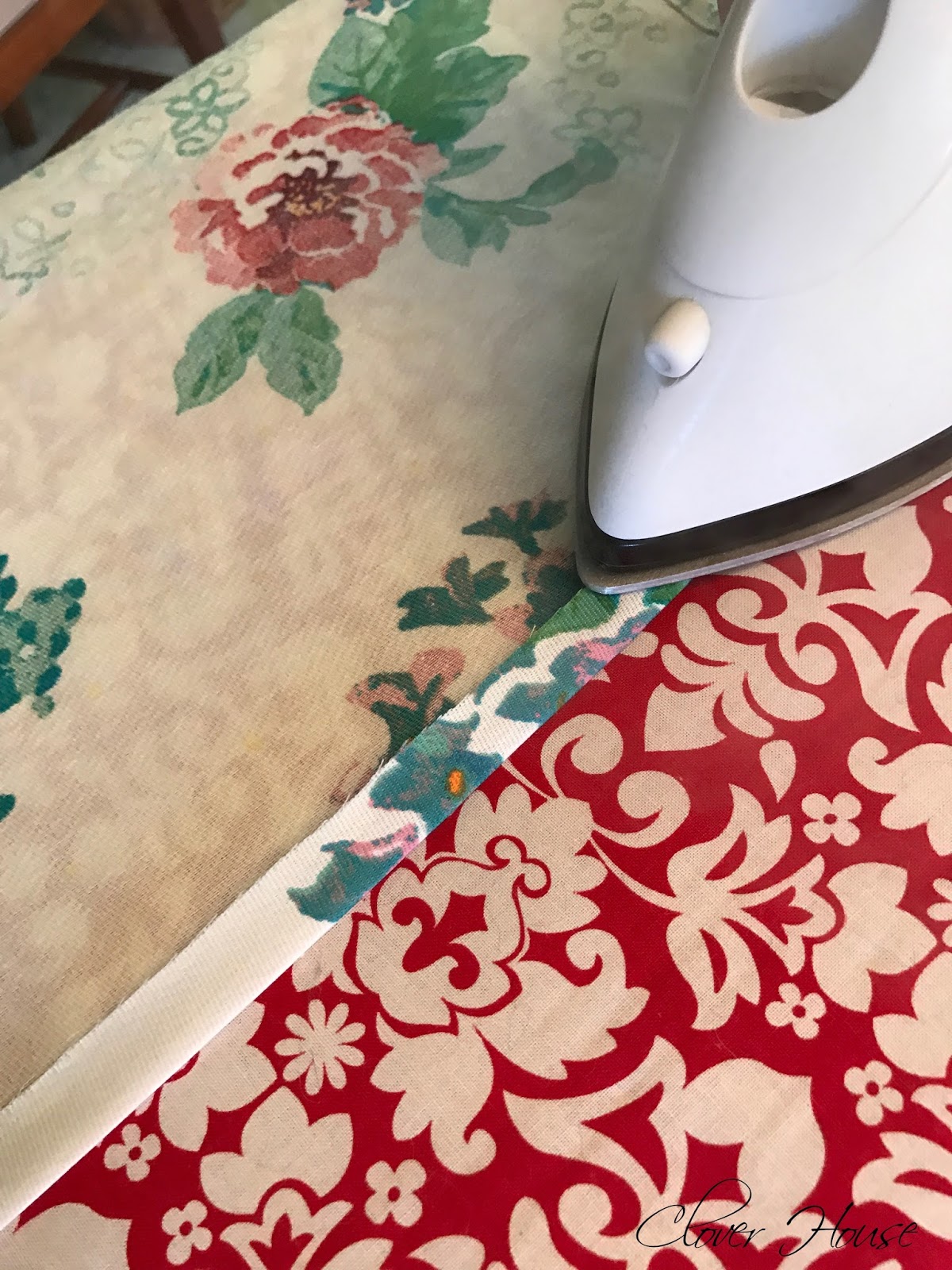 Clover House Pioneer Woman Tablecloth Turned Into Curtains