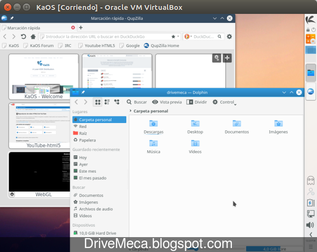 Drivemeca instalando KaOS Linux paso a paso Drivemeca instalando KaOS Linux paso a paso