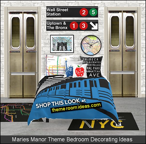 Decorating theme bedrooms Maries Manor New York Themed Bedroom