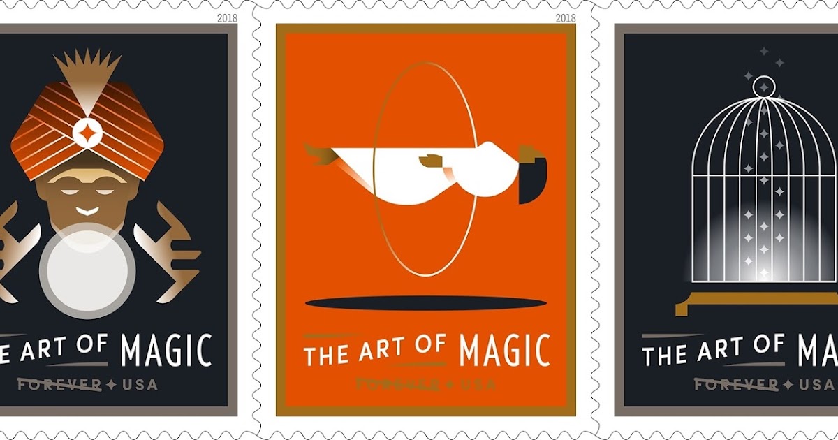 Carnegie Magic Detective The Art of Magic Stamps 2018