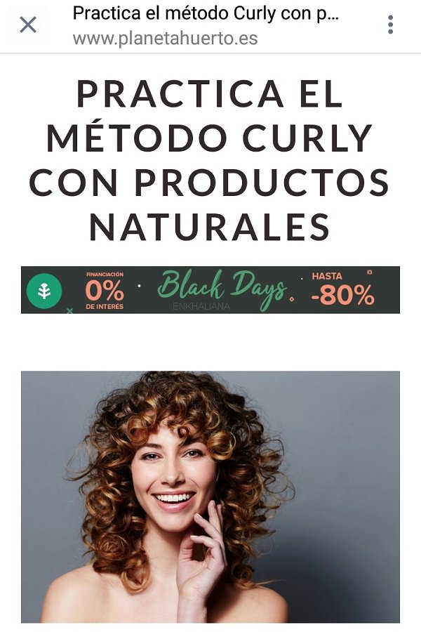Método Curly Girl