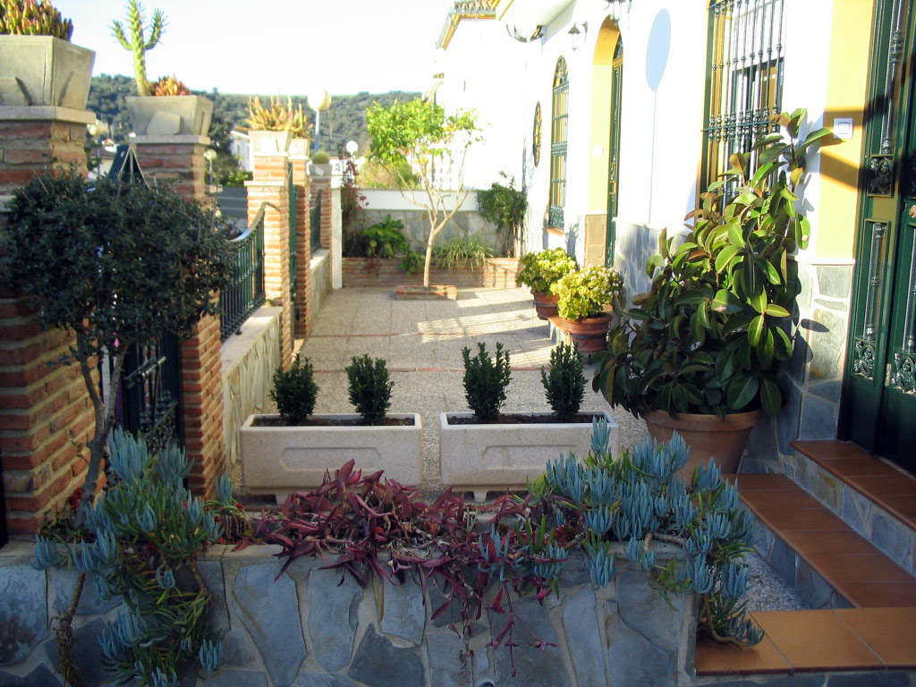 Casa Sierra de Cádiz : Patio Delantero