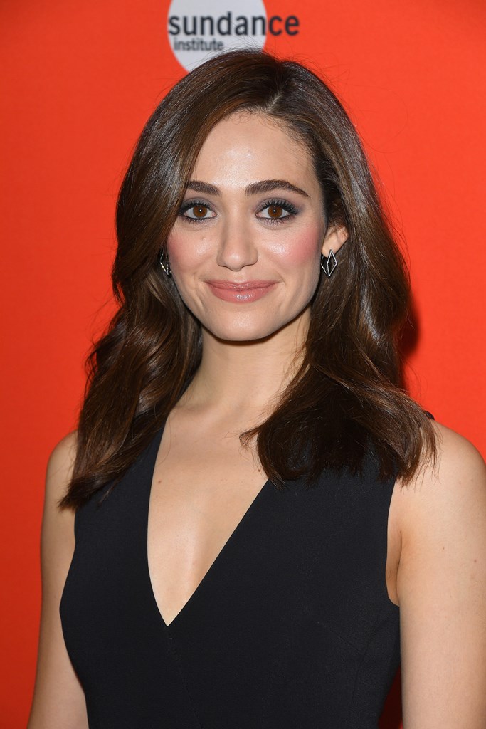 Emmy Rossum attends 'A Futile and Stupid Gesture' premiere during the