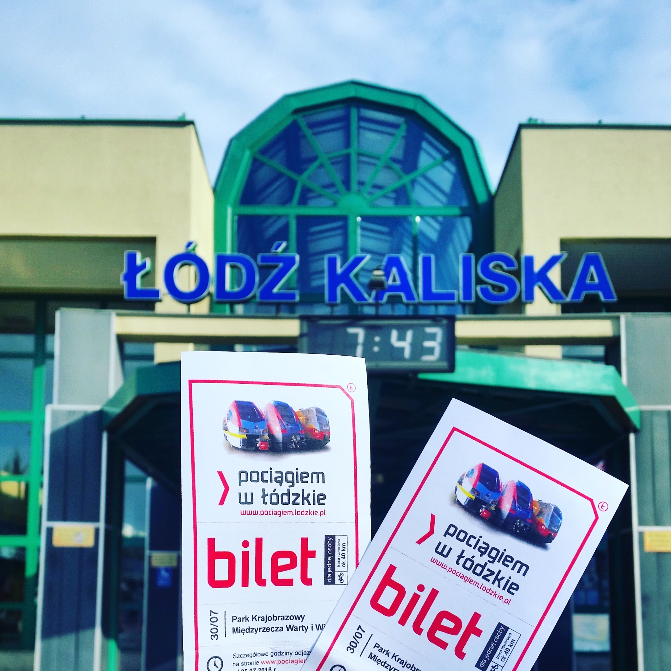 Pociągiem w łódzkie - "Rajd rowerowy po Parku Krajobrazowym międzyrzecza Warty i Widawki"