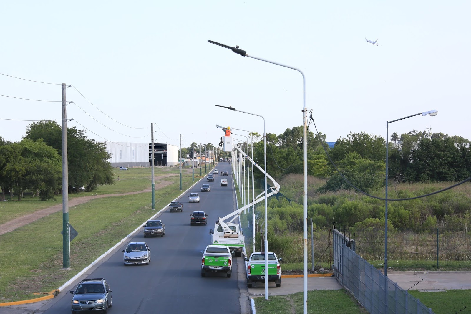 COLOCARON MÁS DE 800 NUEVAS LUMINARIAS LED EN PUNTOS CLAVE DE ESTEBAN